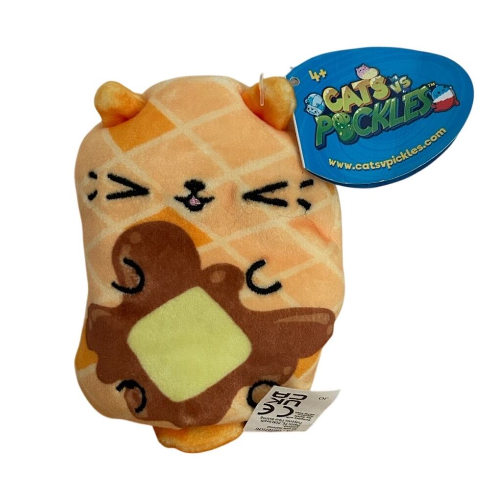 Cats Vs Pickles Waffles #084 Bean Bag Plush – CVP Collectible Soft Toy NEW